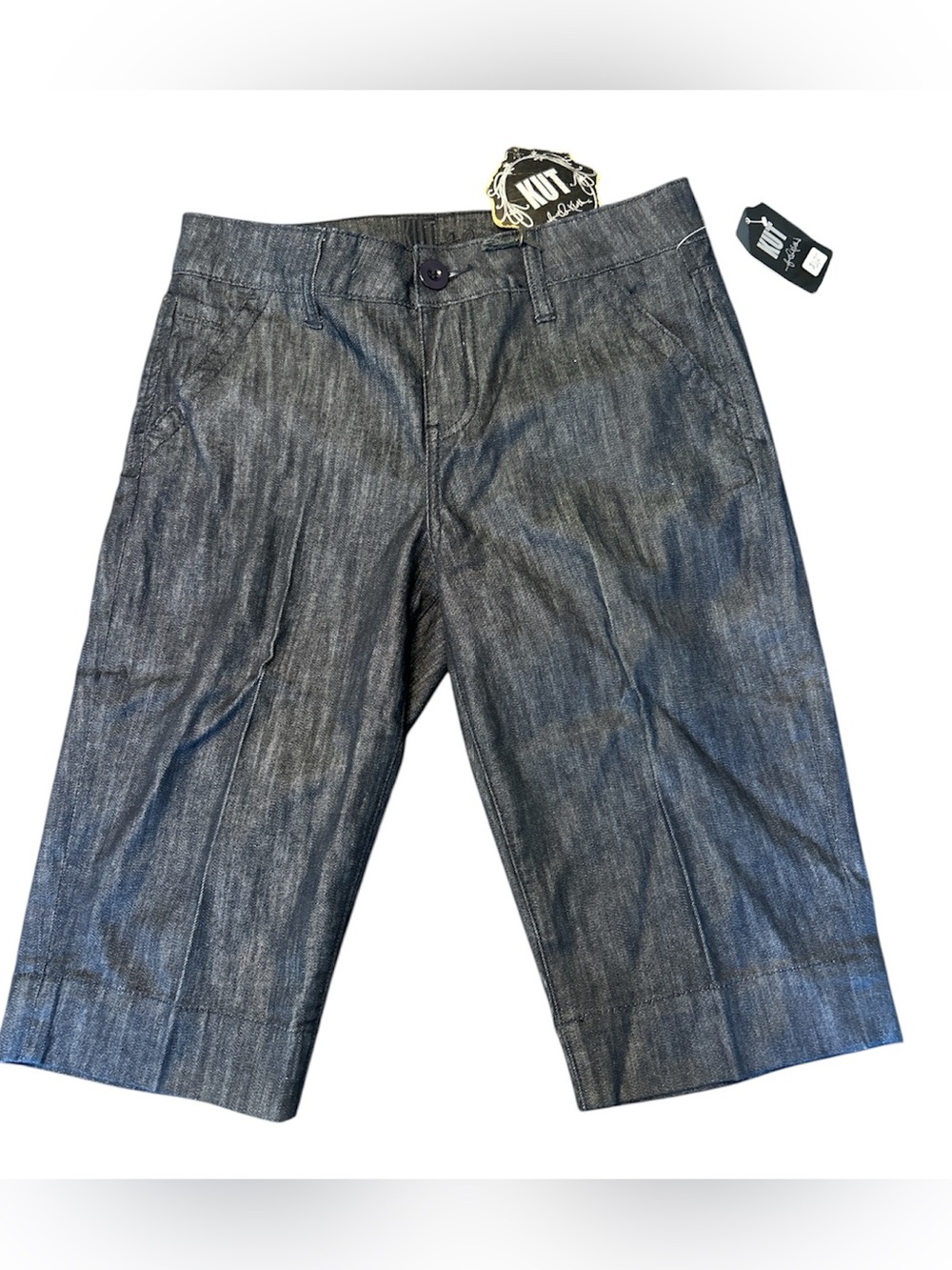 KUT from the Kloth Denim Bermuda Shorts – Size 4 – NWT